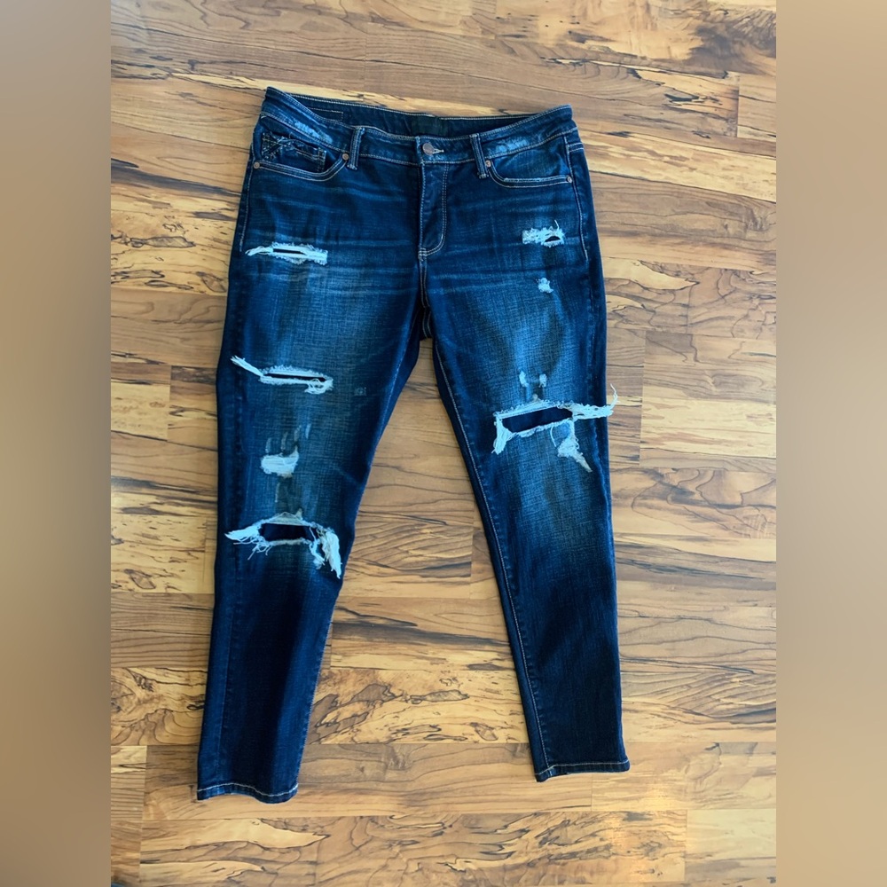 Buckle Black Fit No.53 Ankle Skinny Jeans sz30